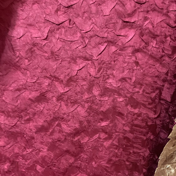 She’s All That Gold/Red Tank & Cover Top Size M Very Elegant Used - Picture 10 of 11